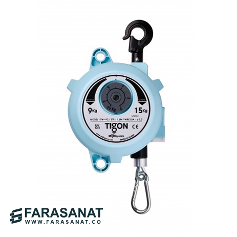 بالانسر فنری 9 تا 15 کیلوگرم تیگون کره جنوبی کد TW-15C